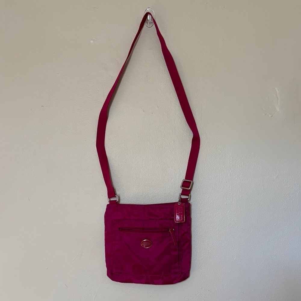 Coach Magenta Crossbody Bag